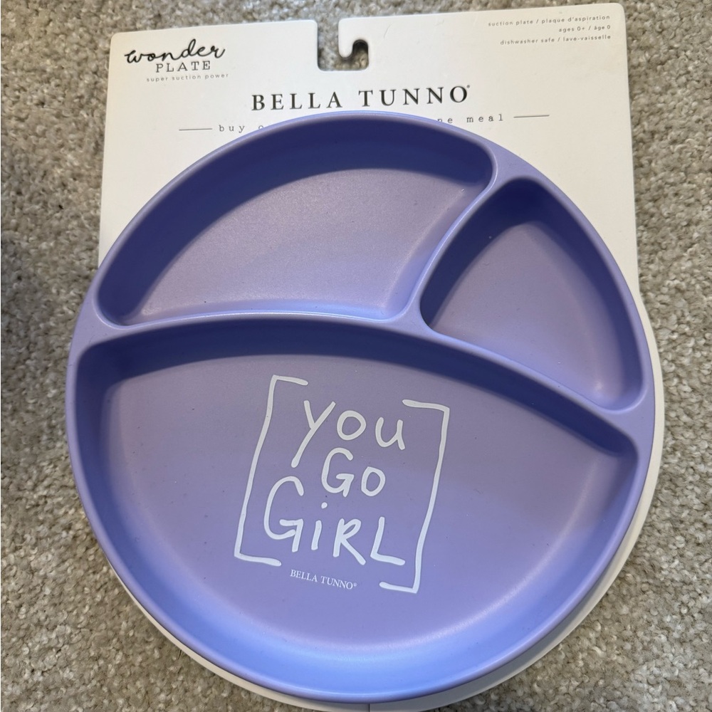 Bella Tunno You Go Girl plate